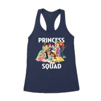 Princess Squad T-Shirt ? Adorable Cartoon Character Group, Perfect for Kids and Teens, Fun Gift Idea, Stylish Matching Tee for Friends and Family Women's Racerback Tank Top