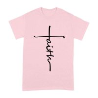 Faith T-Shirt ? Inspirational Graphic Tee, Uplifting Message, Perfect for Daily Wear, Positive Vibes, Motivational Gift Idea for Men and Women Unisex Adult