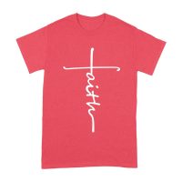 Faith T-Shirt ? Inspirational Graphic Tee, Uplifting Message, Perfect for Daily Wear, Positive Vibes, Motivational Gift Idea for Men and Women Unisex Adult