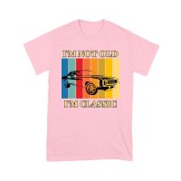 I'm Not Old, I'm Classic" Retro Vintage Car Graphic T-Shirt