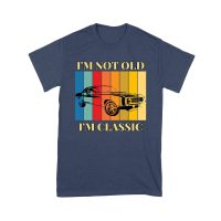 I'm Not Old, I'm Classic" Retro Vintage Car Graphic T-Shirt