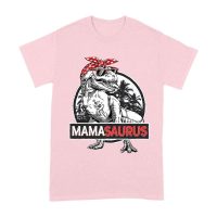 Mama Saurus" Cool Dinosaur T-Shirt