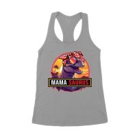 "Mama Saurus" Dinosaur Mom T-Shirt