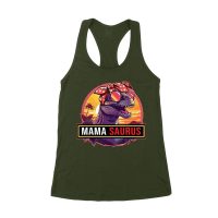 "Mama Saurus" Dinosaur Mom T-Shirt
