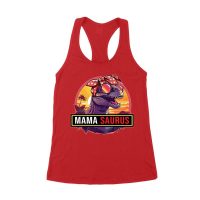 "Mama Saurus" Dinosaur Mom T-Shirt