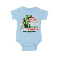 "Papa Saurus" Dinosaur T-Shirt for Dads ? Funny Father?s Day Gift, Perfect Shirt for Dino Lovers and Unisex Baby Jersey