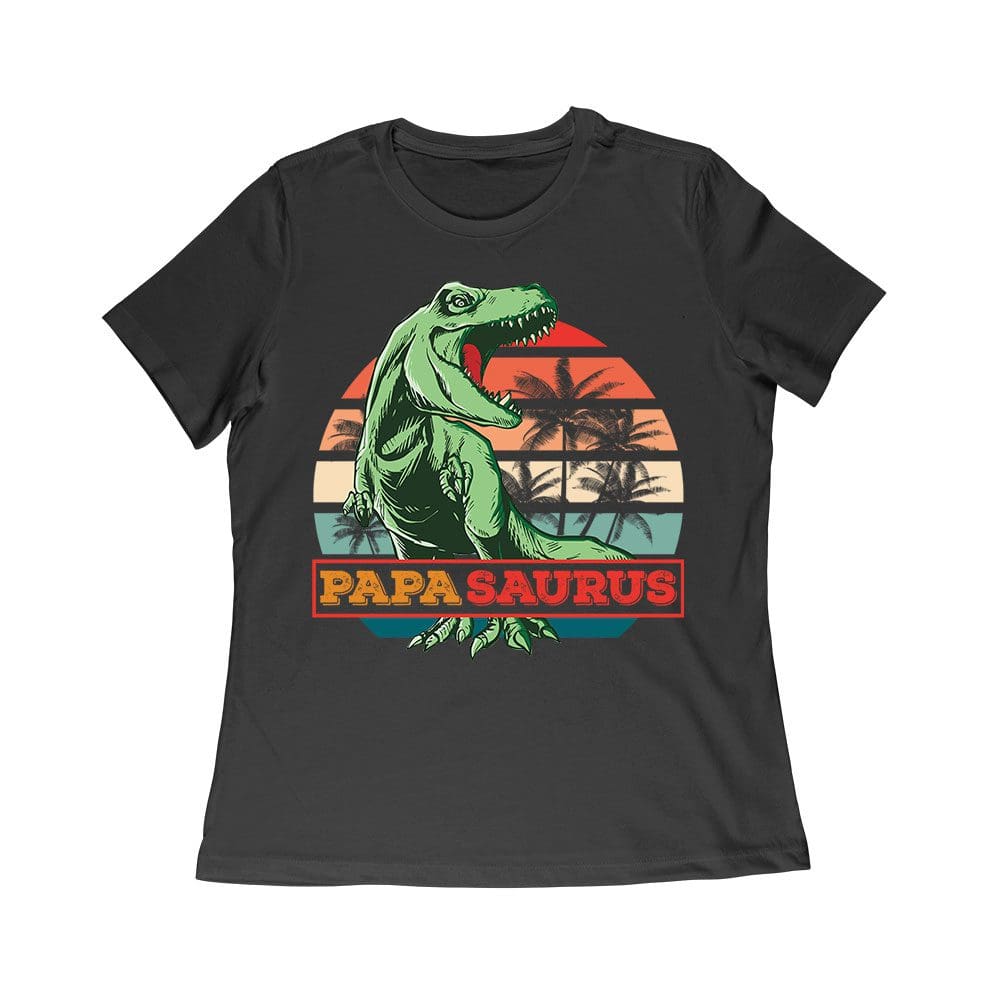 Cart-27_Wr-Black.jpg &Amp;Quot;Papa Saurus&Amp;Quot; Dinosaur T-Shirt For Dads ? Funny Father?S Day Gift, Perfect Shirt For Dino Lovers And Women Relaxed – Viva Party