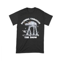 Star AT-AT Dashing Through the Snow Graphic T-Shirt ? Fun Festive Holiday Apparel Unisex Toddler – Viva Party