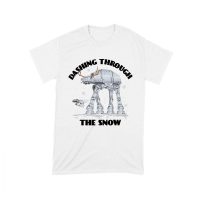 Star AT-AT Dashing Through the Snow Graphic T-Shirt ? Fun Festive Holiday Apparel Unisex Toddler