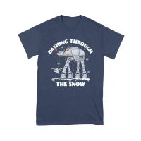 Star AT-AT Dashing Through the Snow Graphic T-Shirt ? Fun Festive Holiday Apparel Unisex Youth
