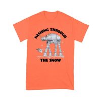 Star AT-AT Dashing Through the Snow Graphic T-Shirt ? Fun Festive Holiday Apparel Unisex Youth