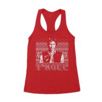 Star I Noel Han Solo Holiday Humor Christmas T-Shirt Women's Racerback Tank Top