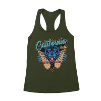 Dynamic Tiger Skateboarding California Graphic Tee