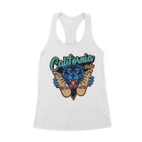 Dynamic Tiger Skateboarding California Graphic Tee