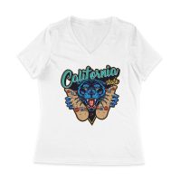Dynamic Tiger Skateboarding California Graphic Tee