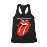 Rolling Stones Tongue Logo T-Shirt - Iconic Rock Band Merchandise for Music Lovers Women's Racerback Tank Top – Viva Party
