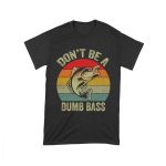Don't Be a Dumb Bass T-Shirt - Funny Fishing Pun Tee for Humor and Outdoor Enthusiasts Unisex Toddler – Viva Party