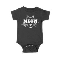 Meow T-Shirt - Cute Cat Lover Tee for Feline Fans, Pet Owners, Kitten Enthusiasts, Animal Lovers, and Funny Cat Gift Unisex Baby Jersey – Viva Party