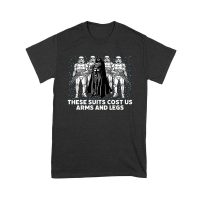 These Suits Cost Us Arms and Legs Shirt - Funny Darth Vader Inspired Tee - Sci-Fi Fan Gift Unisex Youth – Viva Party