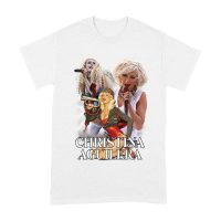 Stage Performance Christina Aguilera T-Shirt with Bold Singing Moments Unisex Adult