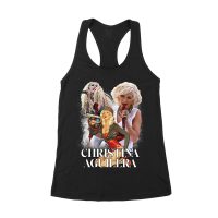 Stage Performance Christina Aguilera T-Shirt with Bold Singing Moments Women's Racerback Tank Top – Viva Party