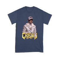 Cris-MJ in White Jacket with Bold Gold Logo Unisex Youth