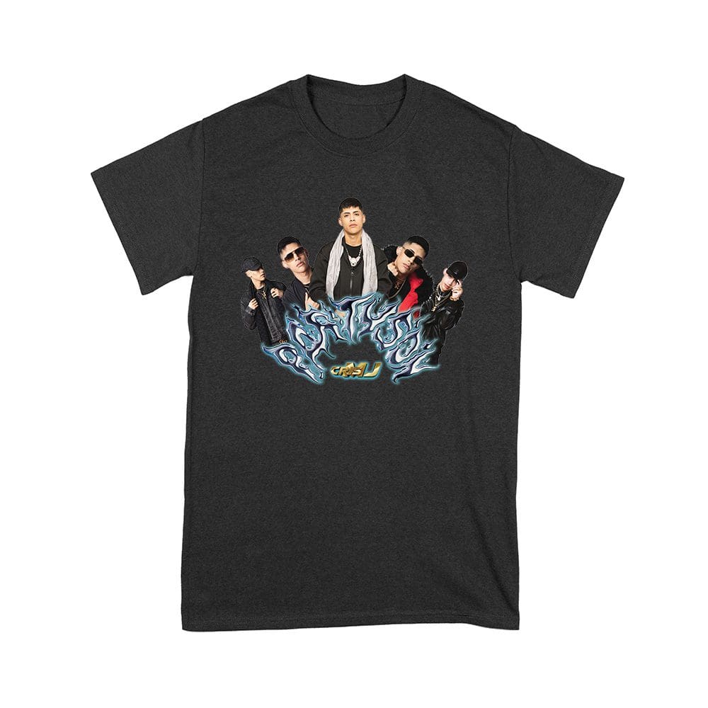 Cmj-06_Y-Black.jpg Cris-Mj Graffiti Art Style With Rap Group Pose Unisex Youth – Viva Party
