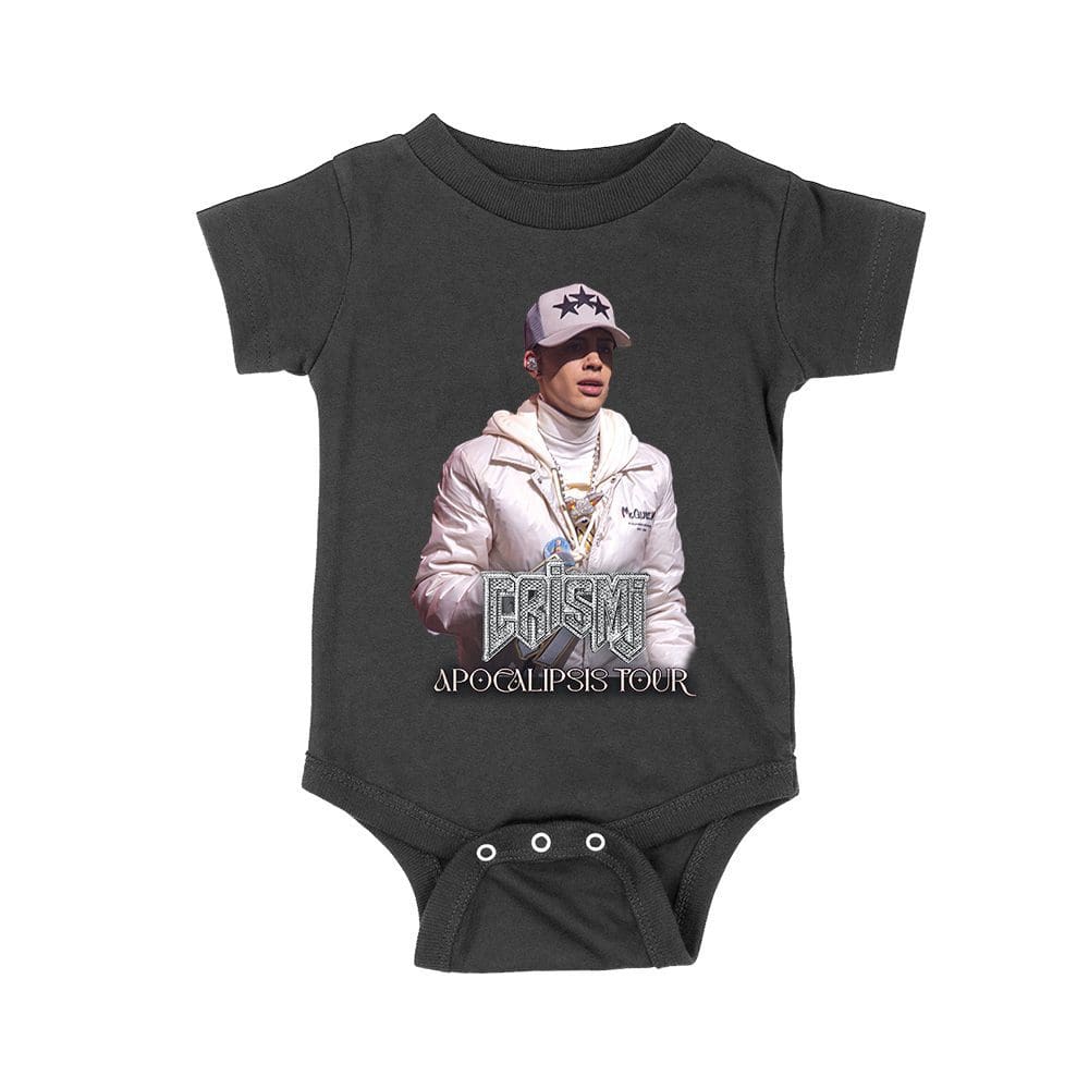 Cmj-08_Rs-Black.jpg Cris-Mj Apocalipsis Tour Poster With Epic Vibes Unisex Baby Jersey – Viva Party