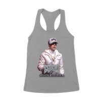 Cris-MJ Apocalipsis Tour Poster with Epic Vibes Women's Racerback Tank Top