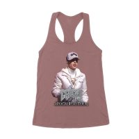 Cris-MJ Apocalipsis Tour Poster with Epic Vibes Women's Racerback Tank Top