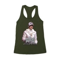 Cris-MJ Apocalipsis Tour Poster with Epic Vibes Women's Racerback Tank Top