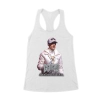 Cris-MJ Apocalipsis Tour Poster with Epic Vibes Women's Racerback Tank Top