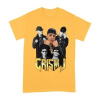Cris-MJ Trio Pose with Black and Gold Theme Unisex Adult