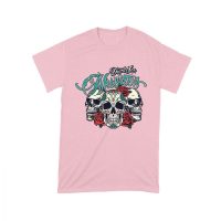 Dia de Los Muertos T-Shirt ? Three Sugar Skulls with Red Roses Day of the Dead Design Unisex Toddler