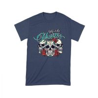 Dia de Los Muertos T-Shirt ? Three Sugar Skulls with Red Roses Day of the Dead Design Unisex Toddler