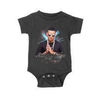 Daddy Yankee Retro Laser Energy Design T-Shirt with Neon Highlights Unisex Baby Jersey – Viva Party