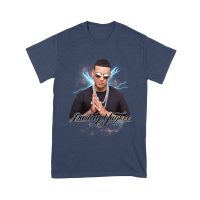Daddy Yankee Retro Laser Energy Design T-Shirt with Neon Highlights Unisex Youth