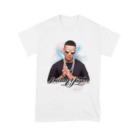Daddy Yankee Retro Laser Energy Design T-Shirt with Neon Highlights Unisex Youth