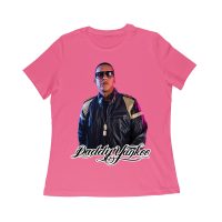 Daddy Yankee Collage T-Shirt with Multiple Action Poses and Signature Women Relaxed