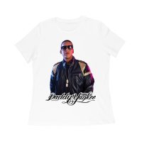 Daddy Yankee Collage T-Shirt with Multiple Action Poses and Signature Women Relaxed