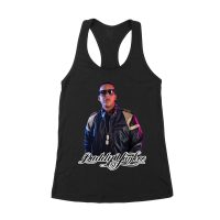 Daddy Yankee Collage T-Shirt with Multiple Action Poses and Signature Women's Racerback Tank Top – Viva Party