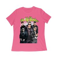 Daddy Yankee Classic Portrait T-Shirt with Hat and Reflective Glow Women Relaxed