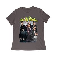 Daddy Yankee Classic Portrait T-Shirt with Hat and Reflective Glow Women Relaxed