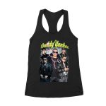 Daddy Yankee Classic Portrait T-Shirt with Hat and Reflective Glow Women's Racerback Tank Top – Viva Party