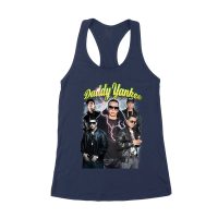 Daddy Yankee Classic Portrait T-Shirt with Hat and Reflective Glow Women's Racerback Tank Top