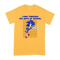 Fast Runner 100 Days of School T-Shirt ? Fun Gamer Outfit for Kids & Teachers Unisex Adult