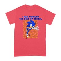 Fast Runner 100 Days of School T-Shirt ? Fun Gamer Outfit for Kids & Teachers Unisex Adult