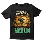 Waddle To Victory Merlin Mexico Soccer T-Shirt