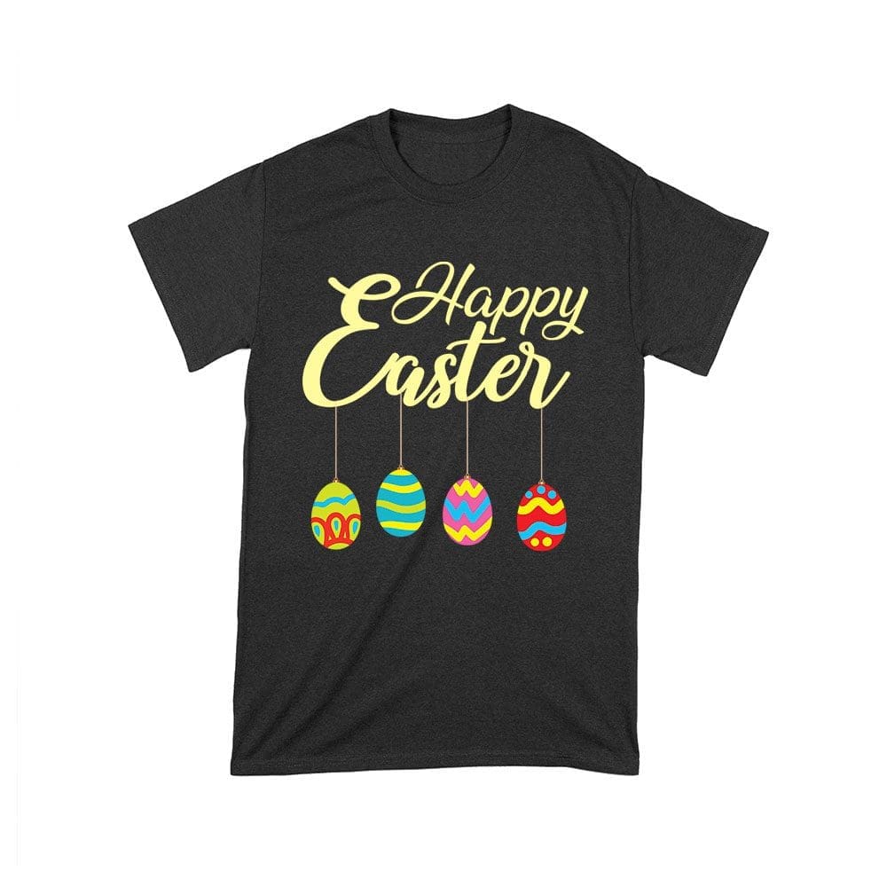 East-02_T-Black.jpg Happy Easter T-Shirt - Fun &Amp;Amp; Festive Bunny, Egg Hunt &Amp;Amp; Spring Celebration Outfit For Adults &Amp;Amp; Kids Unisex Toddler – Viva Party