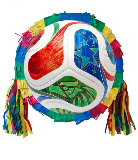 Piñata de fútbol